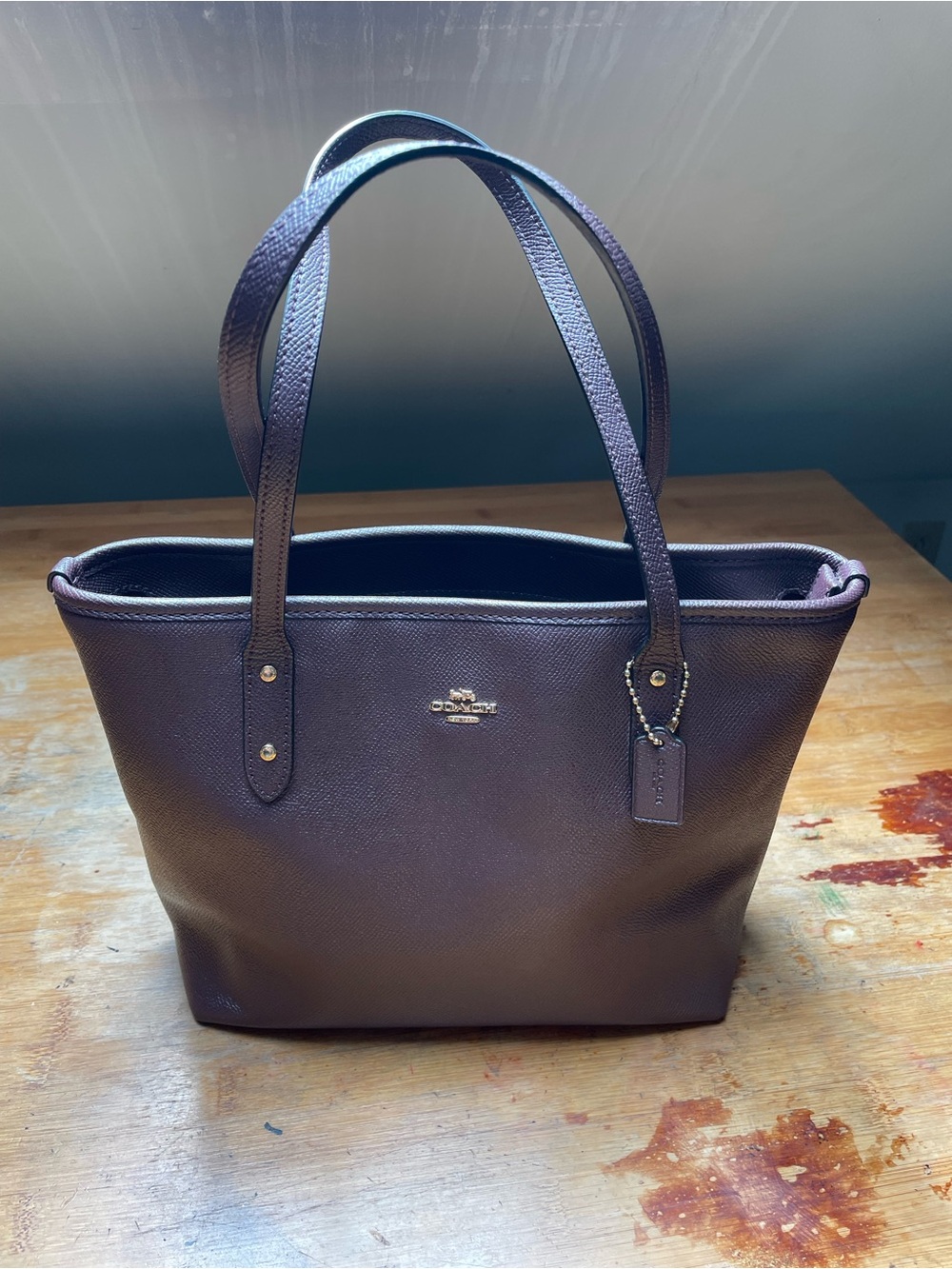 Coach Mini City Zip Tote Bag